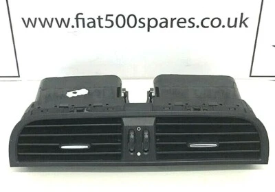 Centro De Fiat 500 Aquecedor De Ar Ventilação em Preto (2008-2015) - Imagem 1 de 3