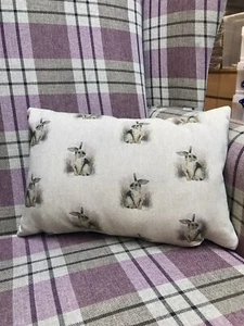 Handmade Bunny Rabbit Cushion With Pad - Picture 1 of 3
