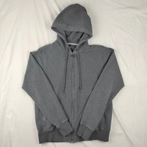 Mack Weldon Sz M Gray Sweatshirt Hoodie Full Zip Pockets Cotton - Picture 1 of 7