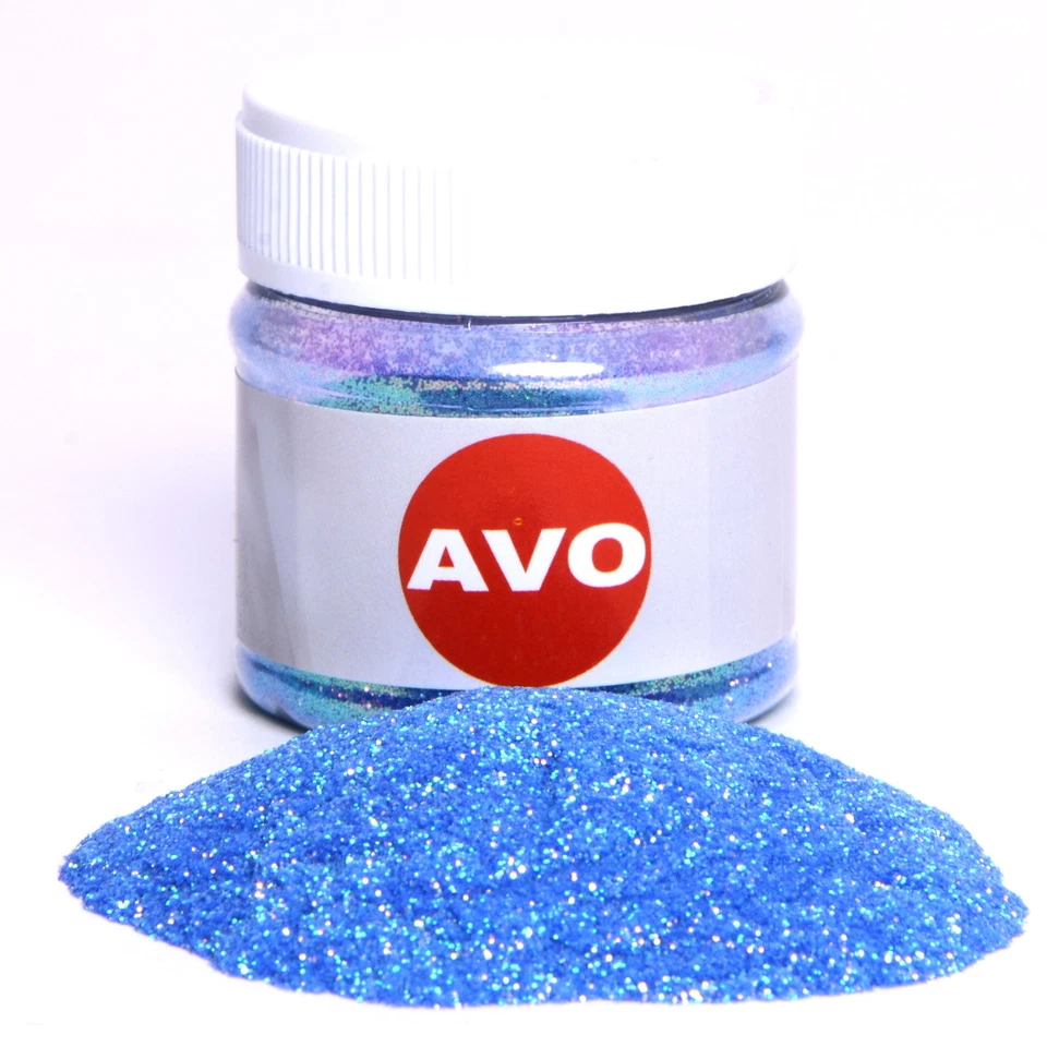 Metal Flakes iridescent pastel blau für Effektlackierungen 25g  AVO 2510-384-25 - Bild 1 von 1