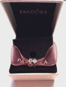 Echt Pandora Silber 925ALE Wirbel Kreis CZ Charm/Bead #790263CZ Retired - Bild 1 von 3