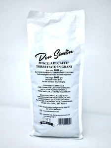Don Simon Miscela Caffè Italiana, Caffè Tostato in Chicchi 1000g (1kg) di SIMONE - Foto 1 di 3