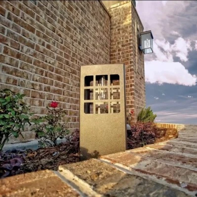 Westinghouse 155mm Solar Filament Column Bollard 50 Lumen Aluminum Path Light - Image 1 of 4