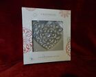 Wedgwood Silver Plated Heart Christmas/Valentines Ornament.  NEW in box.