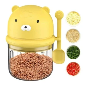 2in1 Garlic Mincer Mini Wireless Food Chopper Food Processor Gadgets - Picture 1 of 14