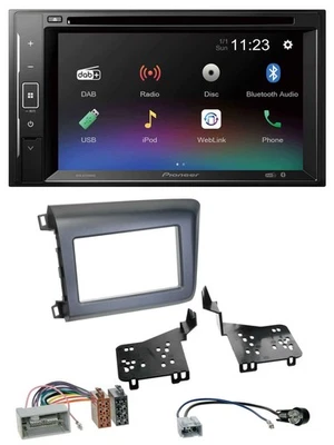 Pioneer Bluetooth MP3 USB 2DIN DAB DVD Autoradio für Honda Civic US Modelle 2012 - Bild 1 von 4