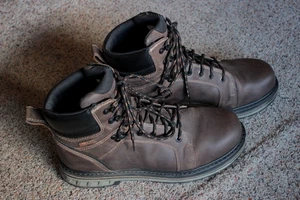 Danner Steel Yard Braun Leder 6" Arbeitsstiefel Herren Gr. 10,5 - Bild 1 von 3