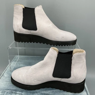 NUEVAS Botas Chelsea Amalfi by Rangoni Para Mujer Enrico Gris Talla 4.5M Foto 1 de 4