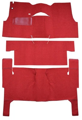 Chevrolet Two-Ten Series 1956 repuesto de alfombra - bucle - área de pasajeros | se adapta a: Foto 1 de 4