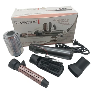 Remington Warmluftbürste Curl & Straight, rotierend, Ionen, 2 Bürsten, Automatik - Bild 1 von 6