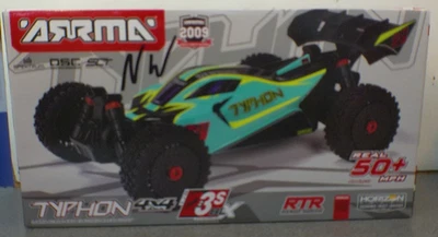 ARRMA 1/8 TYPHON 223S BLX Brushless 4X4 Buggy (Red) ARA4306V4T3 - Image 1 of 4