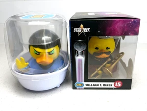 TUBBZ Star Trek Ducks 2-Pack Spock & Riker Vinyl Figuren Neu in OVP Collector Set - Bild 1 von 5