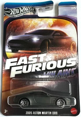 Hot Wheels Silver Series 2025 Fast & Furious Villains 2/5 2005 Aston Martin DB9 - Image 1 of 4