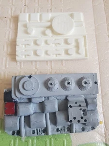 Star Wars Hoth Trench Trooper Rank Badge And Wrist Com Resin Pulled Prop Empire - Picture 1 of 5