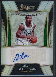 2021-22 Panini Select Grant Williams #SS-GWL Signature Selections Silver Auto - Picture 1 of 2