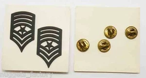 USA Army Sergeant Major Vietnan Badge Pair (147*) - Picture 1 of 4