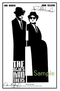 The Blues Brothers Band large signed 12x18 inch photograph poster - Top Quality  - Picture 1 of 4