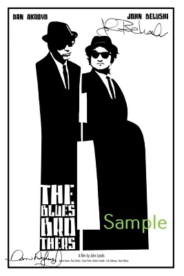 The Blues Brothers Band large signed 12x18 inch photograph poster - Top Quality  - Image 1 of 4