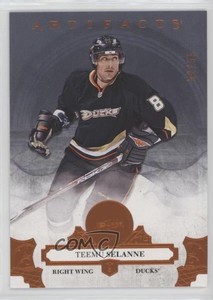 2017-18 Upper Deck Artifacts Legends Orange /55 Teemu Selanne #143 HOF