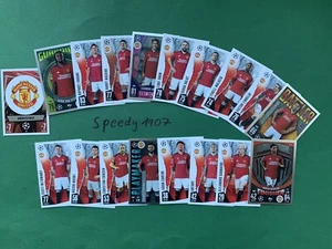 Topps Match Attax Champions League 23/24 all 18 Manchester United Shaw complete - Bild 1 von 1