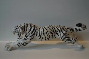 Schleich Fremdserie Vanishing Wild 17052 Safari Sibirischer Tiger weiß springend - Bild 1 von 2