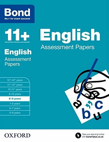 Bond 11+: English Assessment Papers: 8-9 years By Sarah Lindsay,Bond 11+ - Image 1 of 1