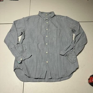 Levi’s Made Crafted Chambrey Button Shirt Mens 3 Medium - Picture 1 of 10