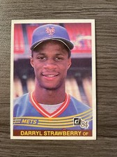 1984 Donruss Set-Break # 68 Darryl Strawberry RC NM-MT