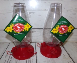 2 NEW Perky-Pet Grand Tiki 32-Ounce Plastic Hummingbird Bird Feeder Easy-To-Use - Picture 1 of 2