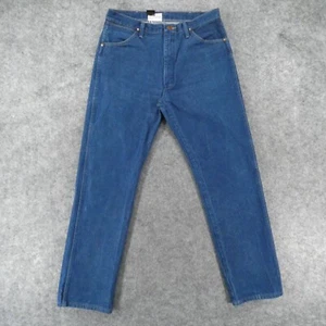 Jeans Wrangler 13MWZ de Colección Hombres 36x32 Corte Vaquero Azul Western Rodeo Vaquero EE. UU. - Imagen 1 de 17
