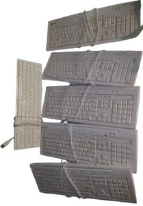 6x Macally Wired USB Extended Keyboard MIXED MODELS MKEYE  IKEYSLIM IKEY5COMBO - Picture 1 of 12