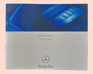 MERCEDES BENZ A CLASS SERVICE HISTORY BOOK, BRAND NEW & GENUINE, ALL MODELS - Picture 1 of 3