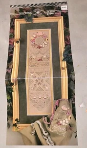 Parche Cruz N El Jardín Número 120 Hardanger Punto de Cruz Patrón Emie Bishop - Imagen 1 de 10