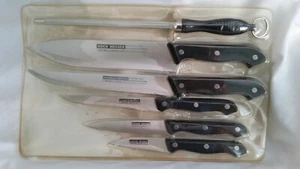 Neu 6 teiliges Besteckset & Schneidebrett "KuchenStolz" Präzisionsgefertigt - Bild 1 von 12