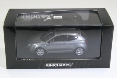 Minichamps 1:43 Alfa Romeo Mito 2009 Gray metallic 400120801 - Image 1 of 2