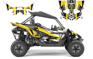 2015-2025 Yamaha YXZ 1000 R custom graphics decal kit design #1533 Red - Picture 1 of 22