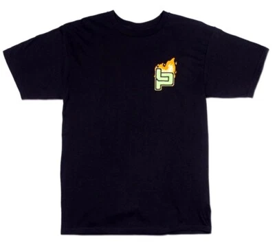 Hoonigan🏁 LEAH PRUETT GLOW & GRIND 🔥CAMISETA MANGA CORTA NEGRA TALLA GRANDE Foto 1 de 4