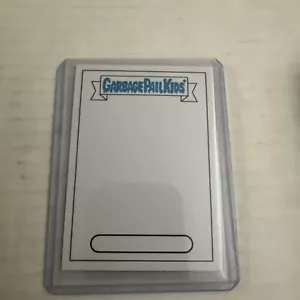 Gpk Garbage Pail Kids Intetgoolactic Blank Sketch Card - Picture 1 of 2