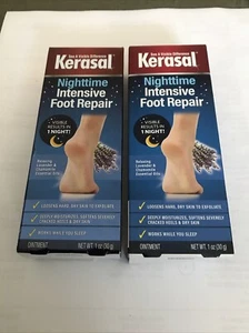 2er Pack Kerasal Nacht Intensive Fußreparatur Hautheilsalbe für rissige - Bild 1 von 5