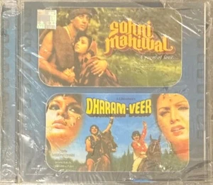 Sohni Mahiwal / Dharam Veer - RARE UNIVERSAL 2 IN 1 Bollywood Music CD - Picture 1 of 2