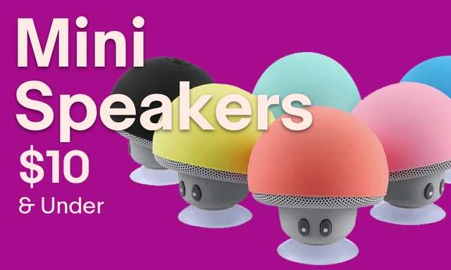 Audio Player Docks & Mini Speakers under $10.00