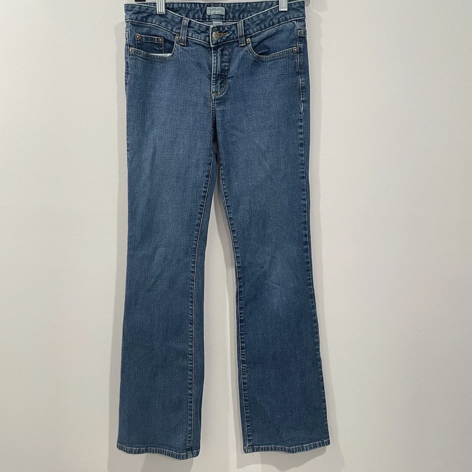 Pantalones de mezclilla halógenos azules con bolsillos talla 2 Foto 1 de 4