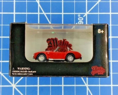 1:87 Shelby AC Cobra 1965 Red Malibu International Model Car High Speed NEW - Image 1 of 4