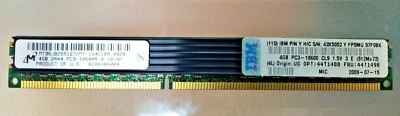 16GB KIT (4 x 4GB) 2Rx4 PC3-10600R DDR3 Server Memory Dell Poweredge IBM - Image 1 of 3