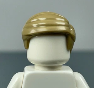 LEGO Männlich MINIFIGUR HAAR dunkelbraun kurz gekämmt seitlich Teil links Teil #99930 - Bild 1 von 9