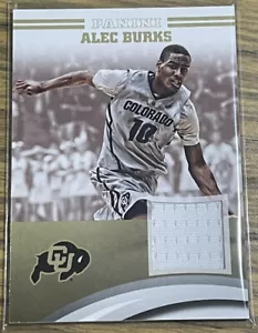 2016 Panini Collegiate ALEC BURKS Game Jersey Relic card COLORADO - Picture 1 of 2