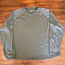 Orvis Polyester Base Layer Long Sleeved Shirt Olive Green Men's XXL