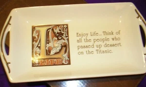 Brand new in gift box LIFE trinket tray - Bild 1 von 1