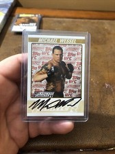 2009 Topps UFC Micheal Wessel The Ultimate Fighter On Card Auto #TUF-MW