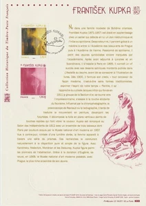 Document Philatélique 1er Jour : 77 2018 Frantisek Kupka - Picture 1 of 1